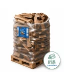 Bois de chauffage sur palette WOODSTOCK, bûches en 25cm (1.56 m³-2.60 stères)